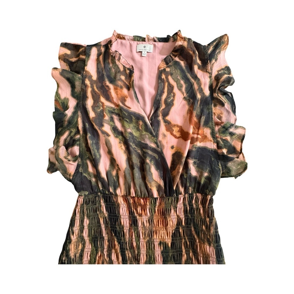 Socialite Multicolor Mini Dress - Picture 7 of 8